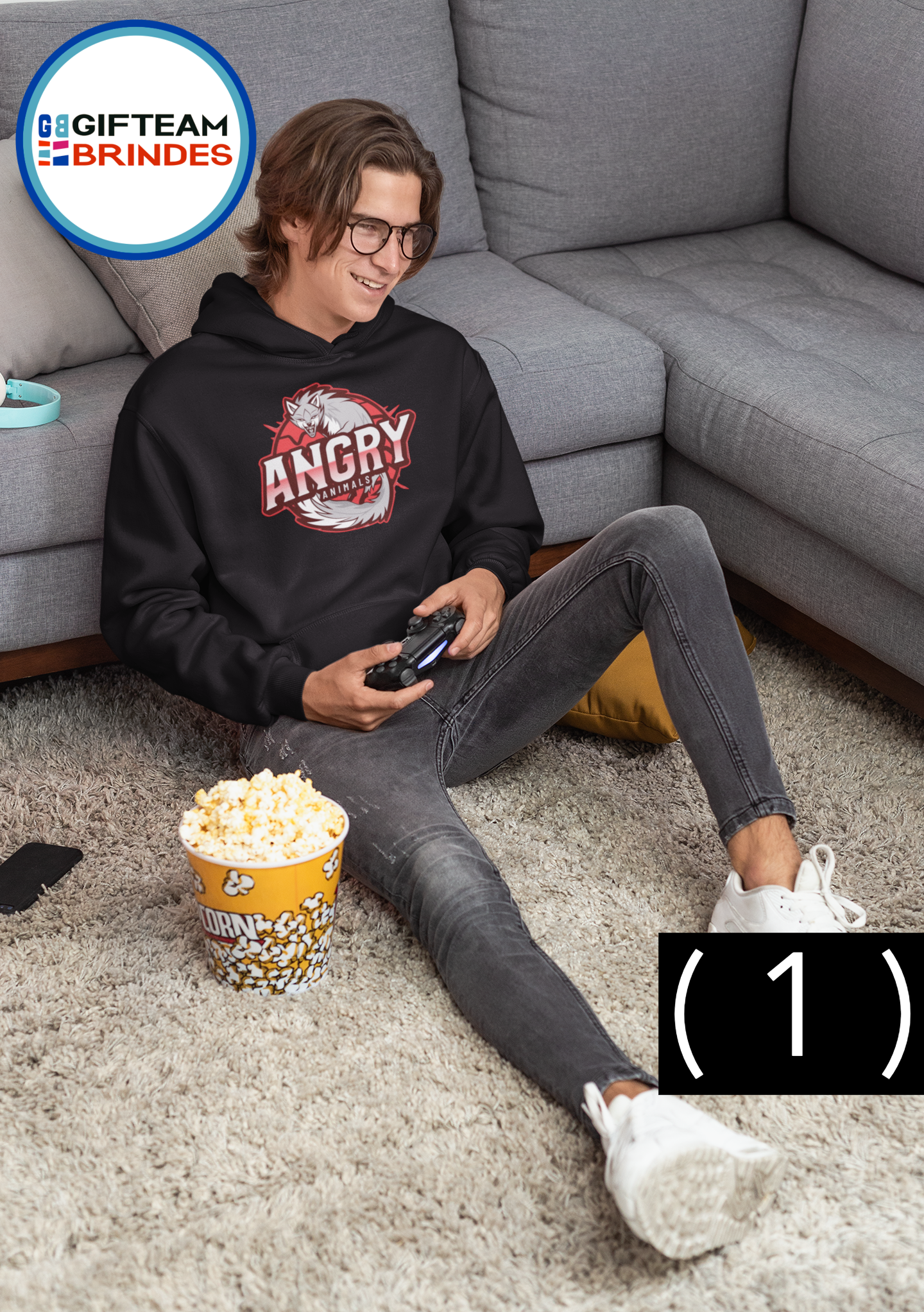 SWEAT SHIRTS CAPUZ HOMEM GAMING