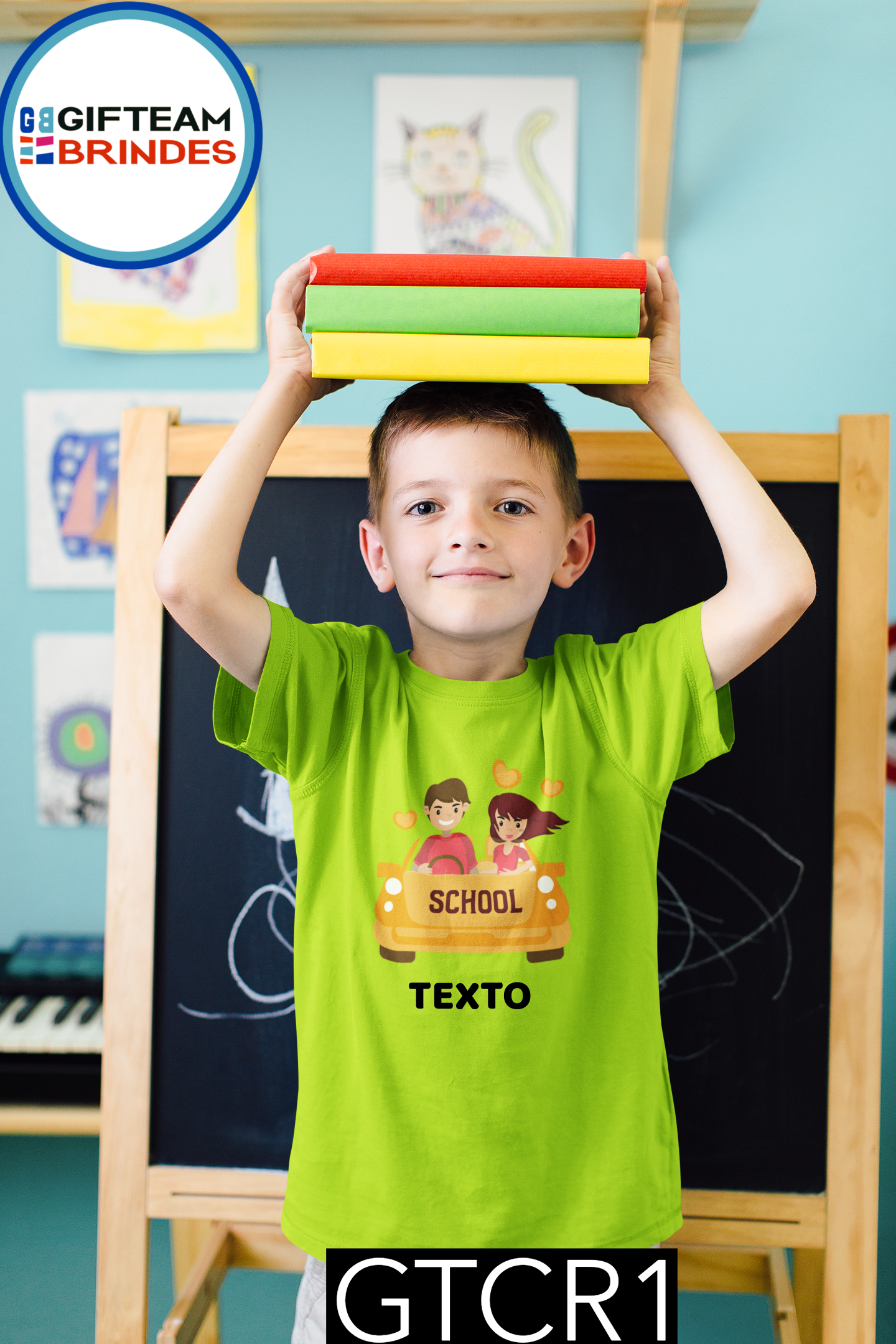 T-SHIRTS CRIANÇA ESCOLA