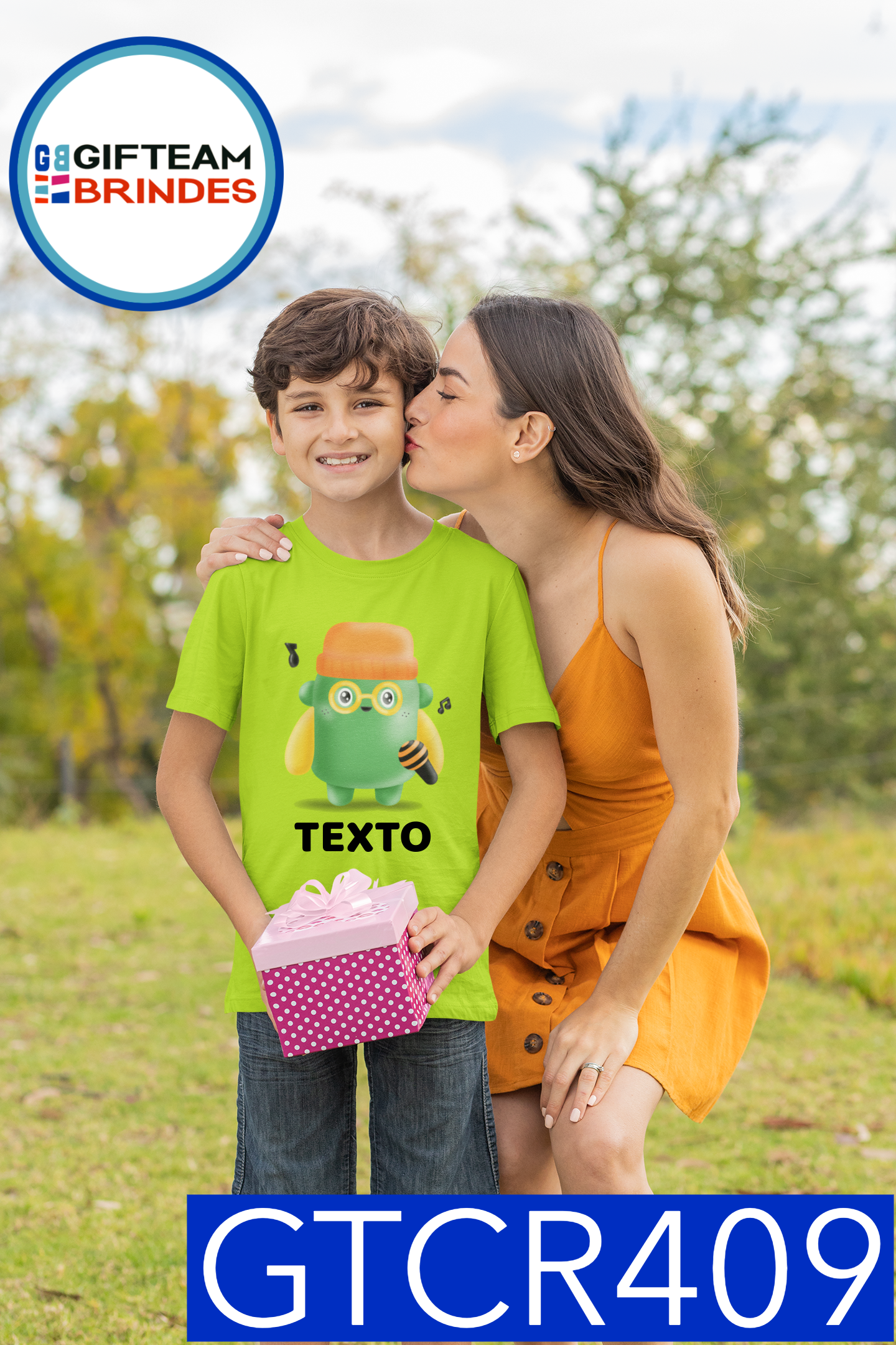 T-SHIRT CRIANÇA 3D GTCR409