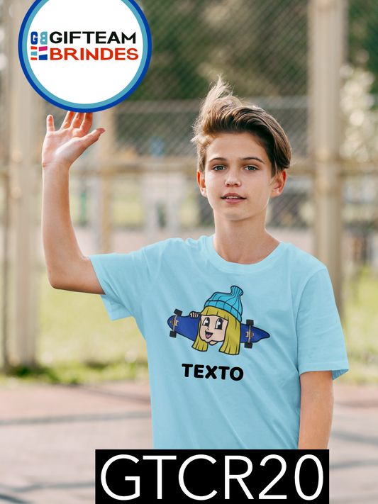 T-SHIRT CRIANÇA DESPORTO GTCR20