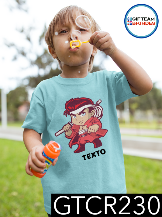 T-SHIRT CRIANÇA ANIMAÇÃO GTCR230