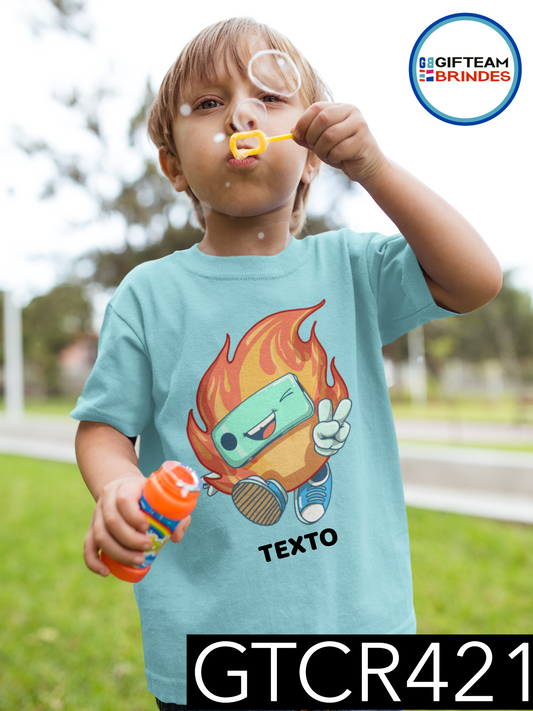 T-SHIRT CRIANÇA ANIMAÇÃO GTCR421