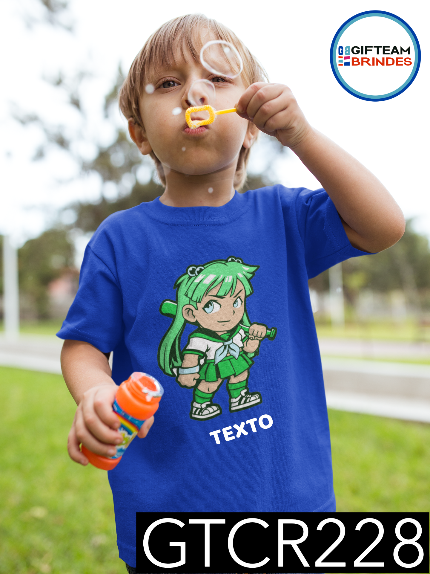 T-SHIRT CRIANÇA ANIMAÇÃO GTCR228