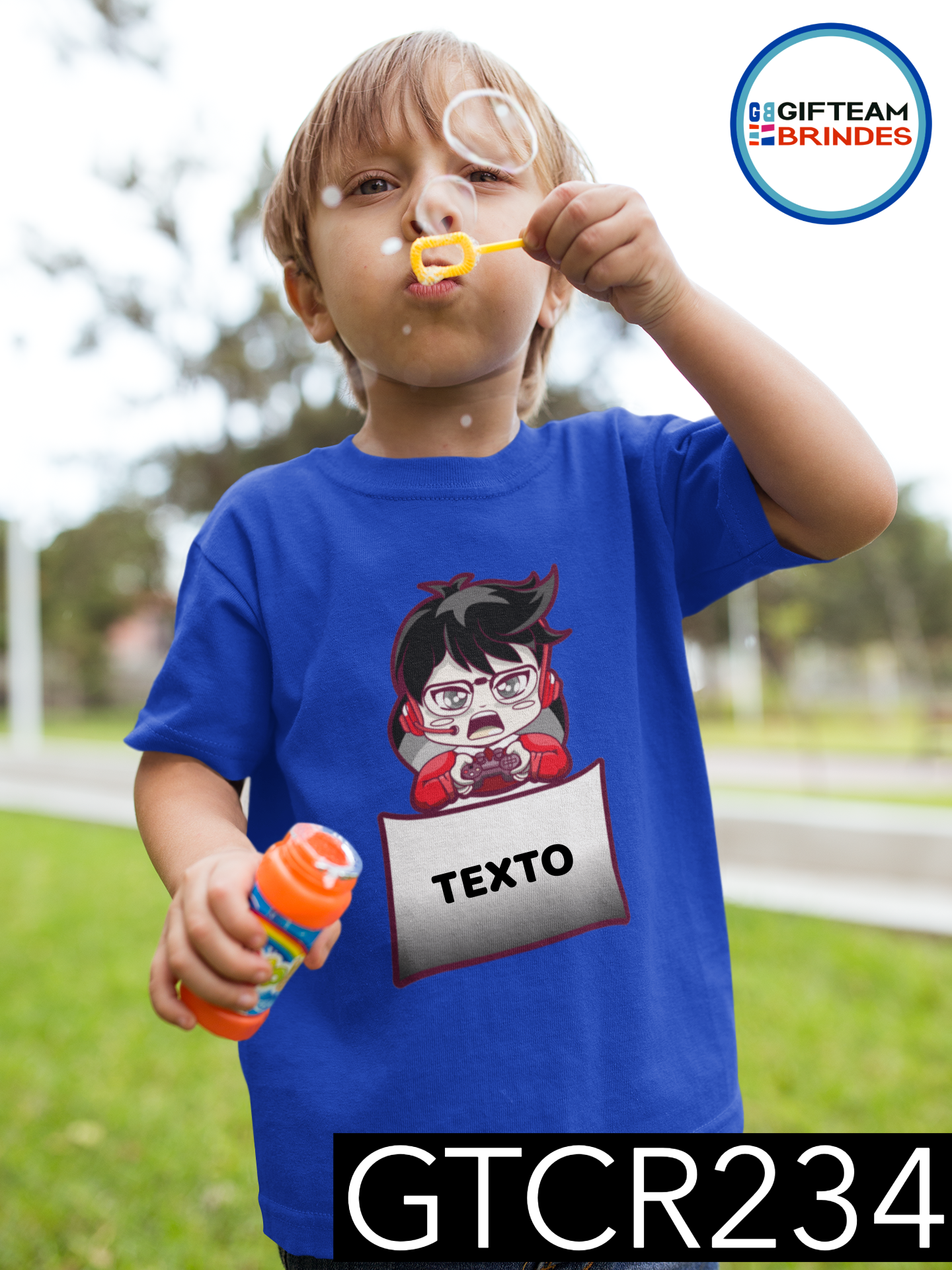 T-SHIRT CRIANÇA ANIMAÇÃO GTCR234