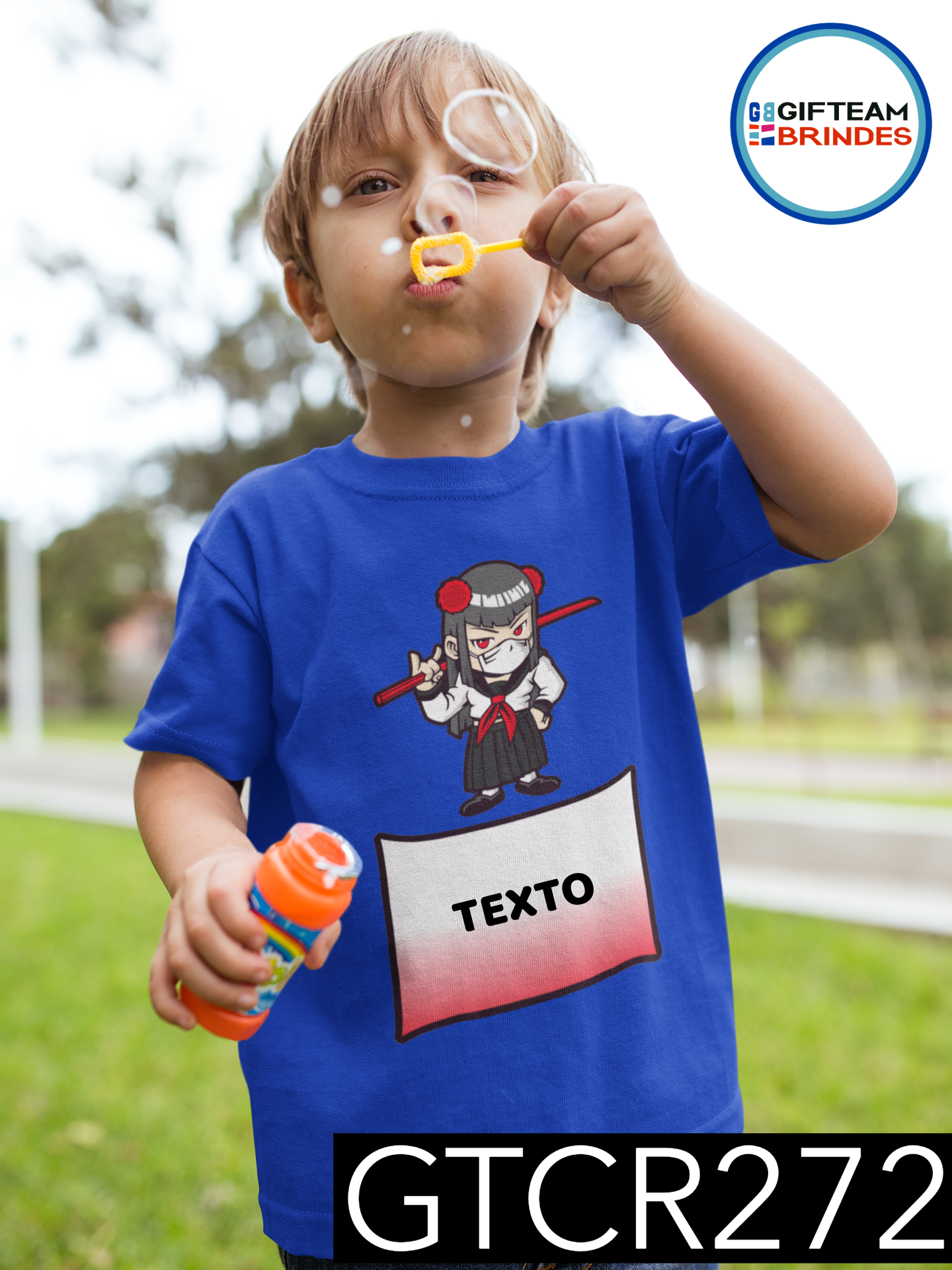 T-SHIRT CRIANÇA ANIMAÇÃO GTCR272