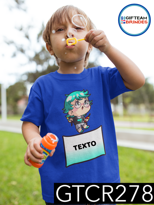 T-SHIRT CRIANÇA ANIMAÇÃO GTCR278