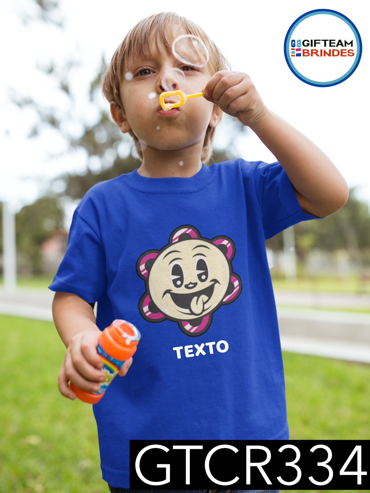 T-SHIRT CRIANÇA ANIMAÇÃO GTCR 334