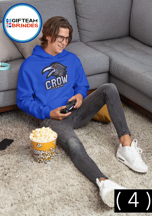 SWEAT SHIRTS CAPUZ HOMEM GAMING CROW  236