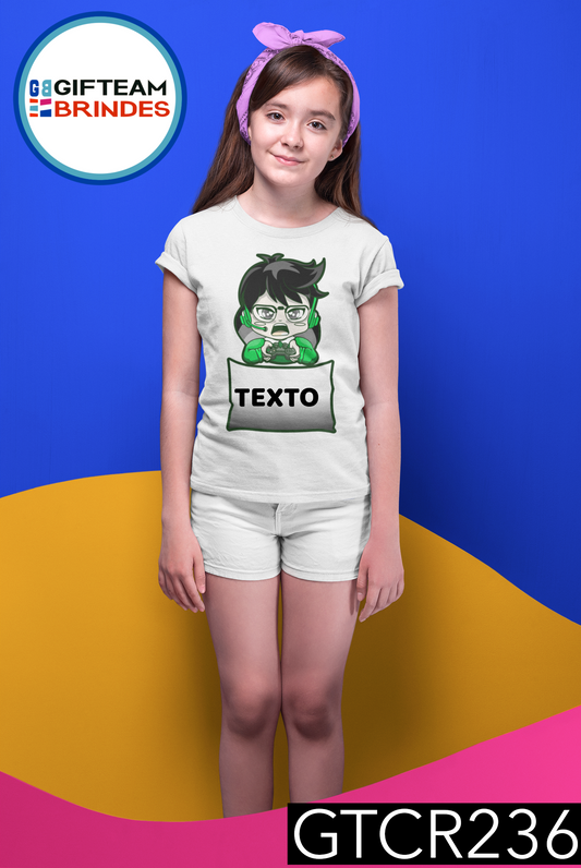 T-SHIRT CRIANÇA ANIMAÇÃO GTCR236