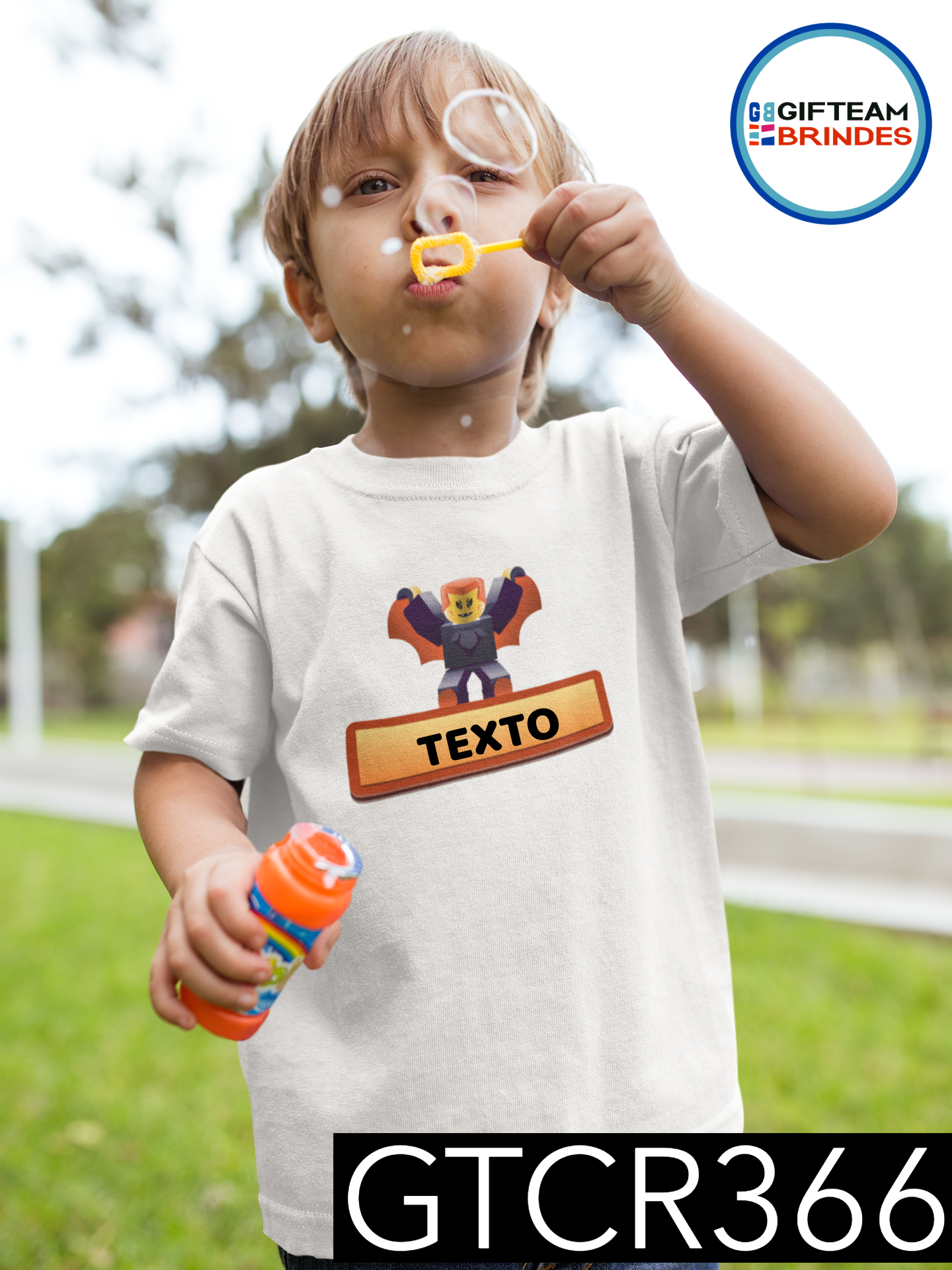 T-SHIRT CRIANÇA ANIMAÇÃO GTCR366