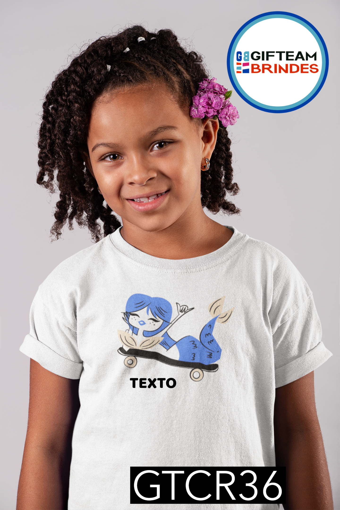 T-SHIRT CRIANÇA DESPORTO GTCR36