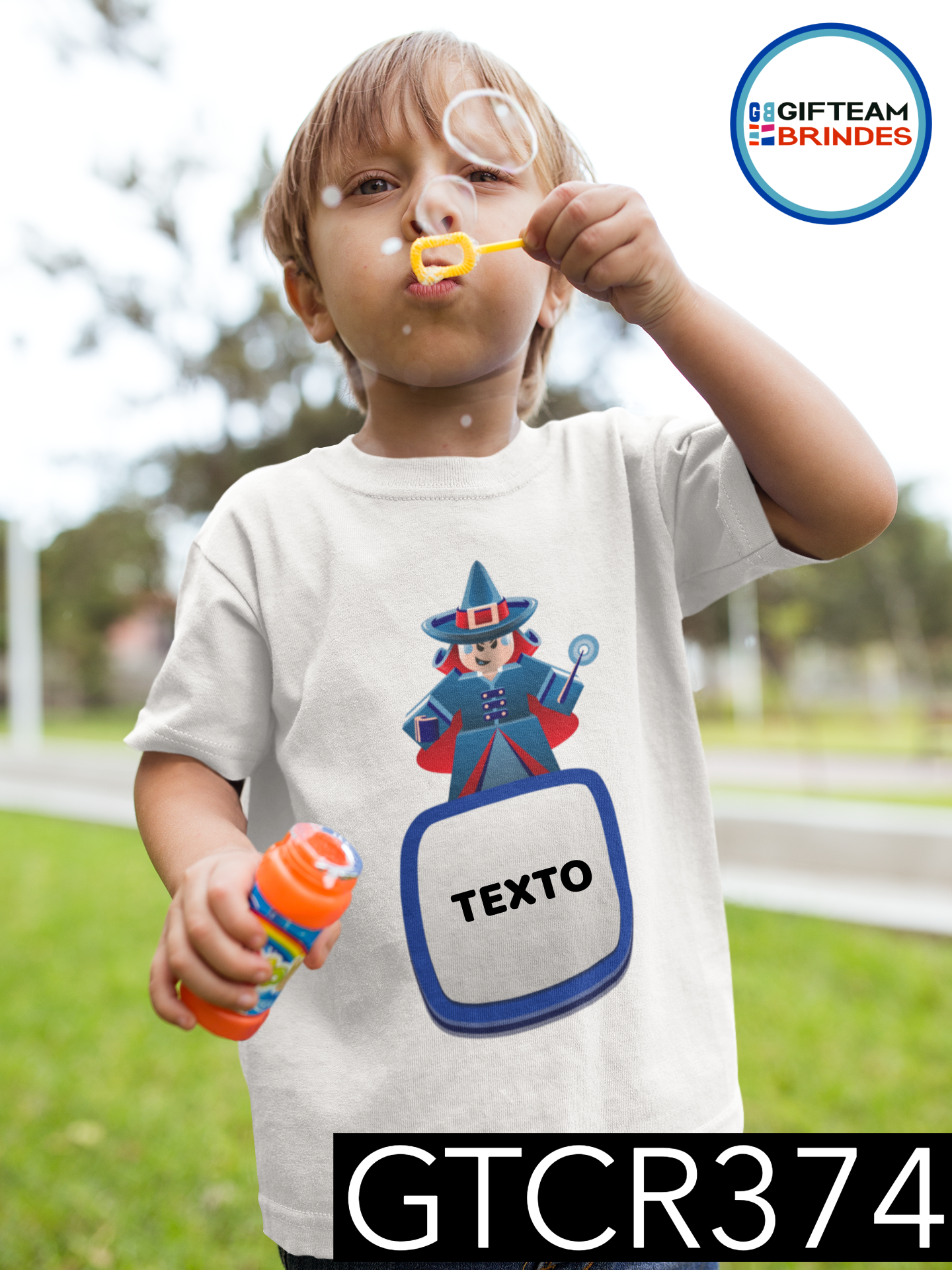 T-SHIRT CRIANÇA ANIMAÇÃO GTCR374