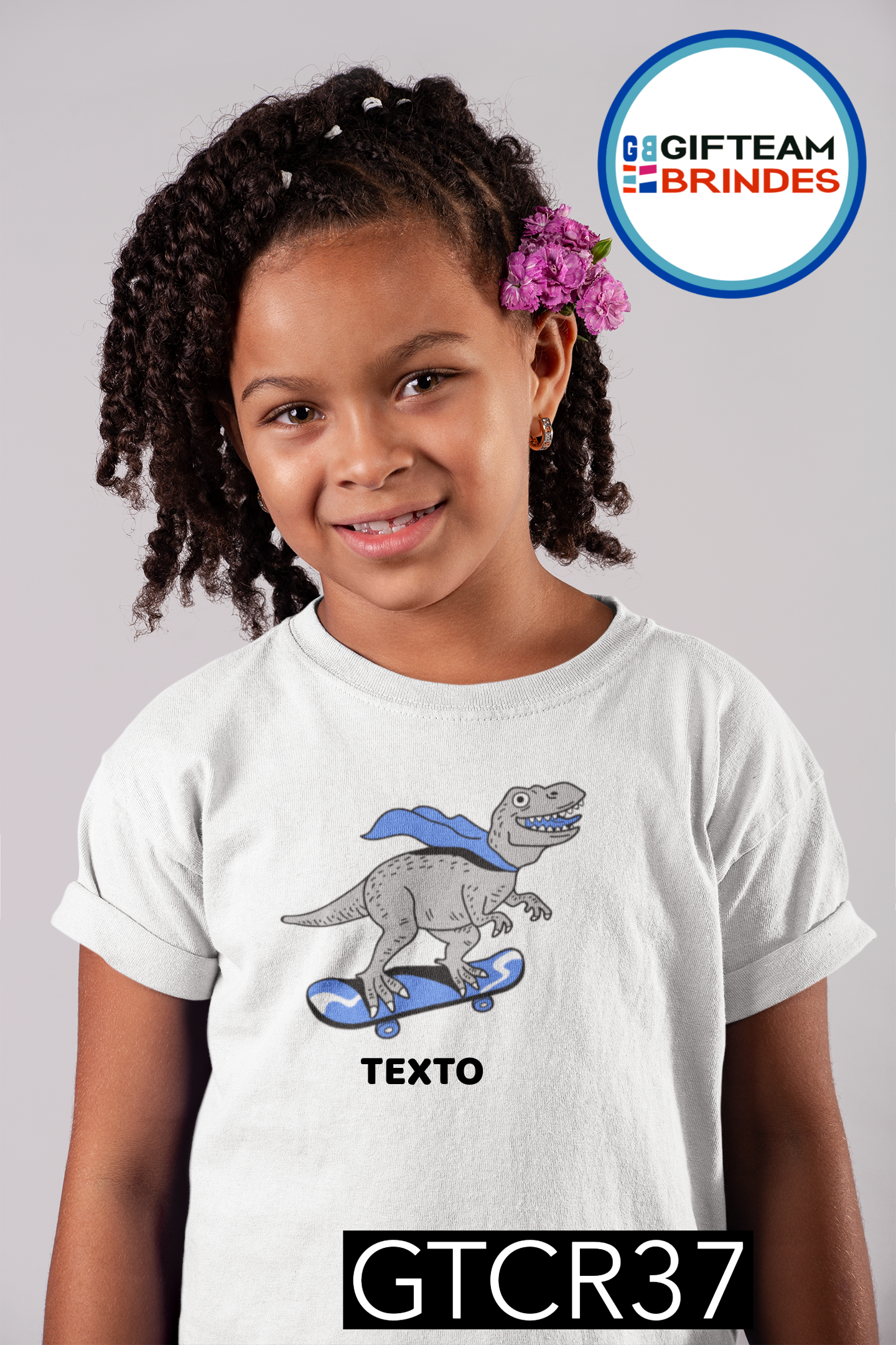 T-SHIRT CRIANÇA DESPORTO GTCR37