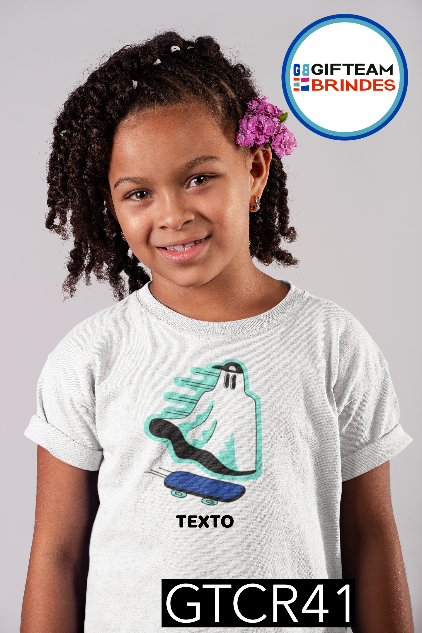 T-SHIRT CRIANÇA DESPORTO GTCR41