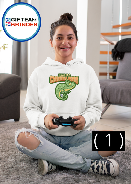 SWEAT SHIRTS CAPUZ SENHORA GAMING CAMALEONS  236