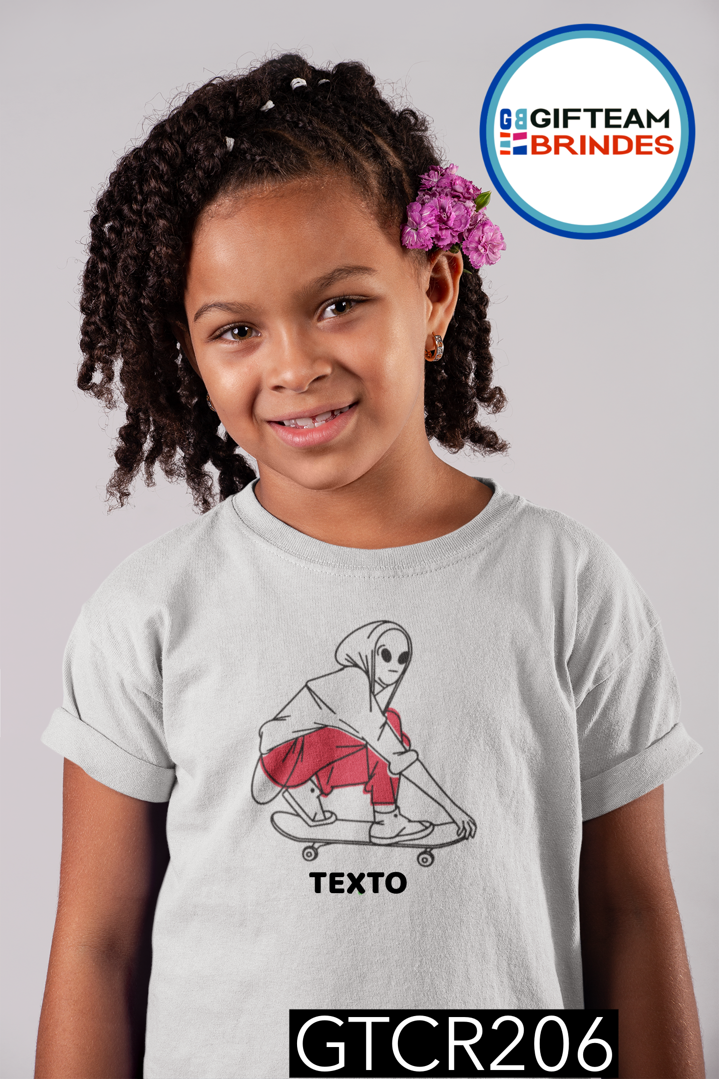 T-SHIRT CRIANÇA DESPORTO GTCR206