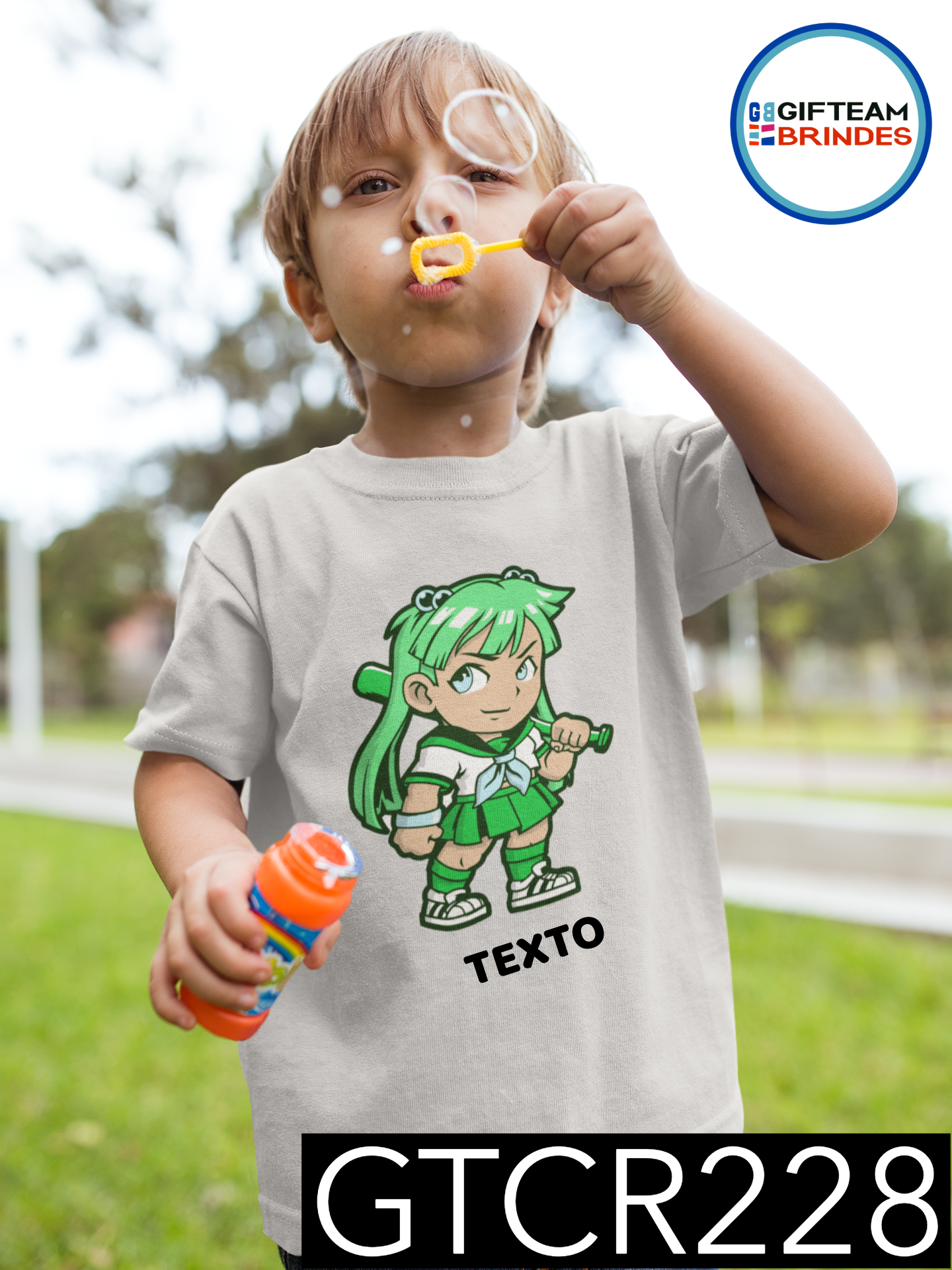 T-SHIRT CRIANÇA ANIMAÇÃO GTCR228