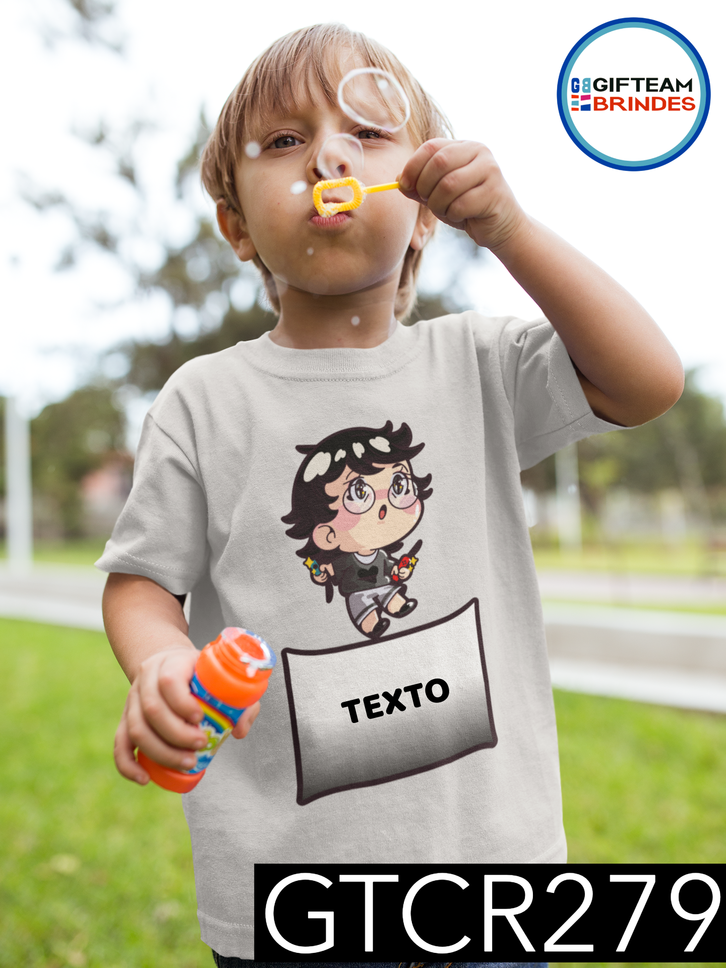 T-SHIRT CRIANÇA ANIMAÇÃO GTCR279