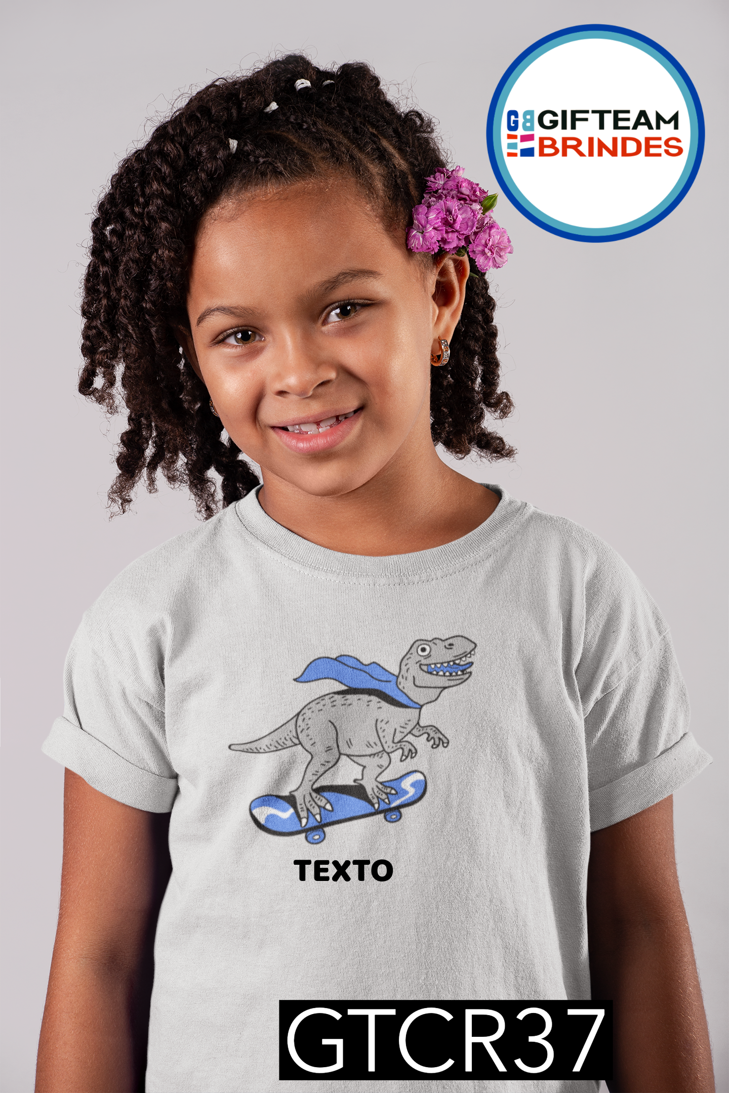 T-SHIRT CRIANÇA DESPORTO GTCR37