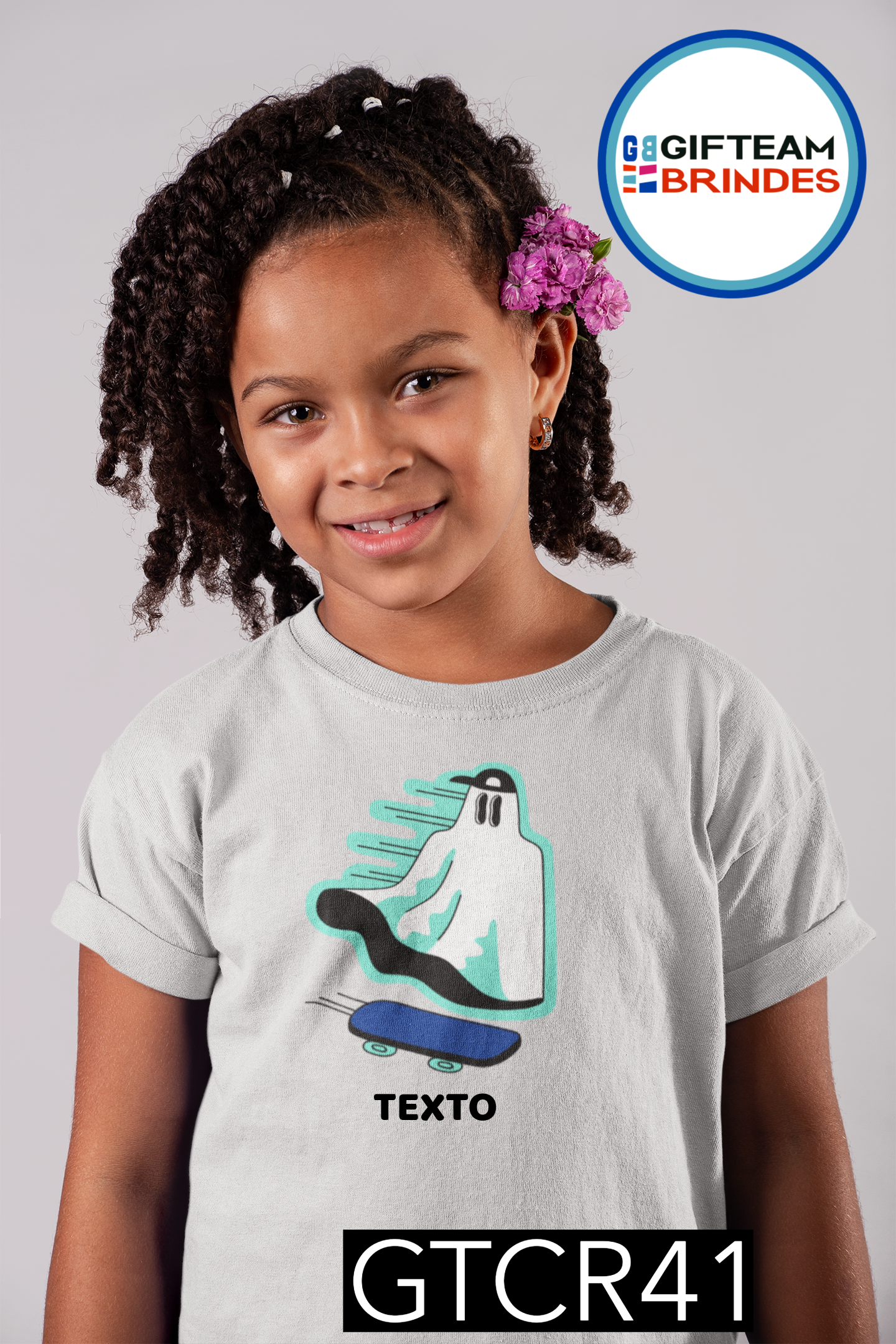 T-SHIRT CRIANÇA DESPORTO GTCR41