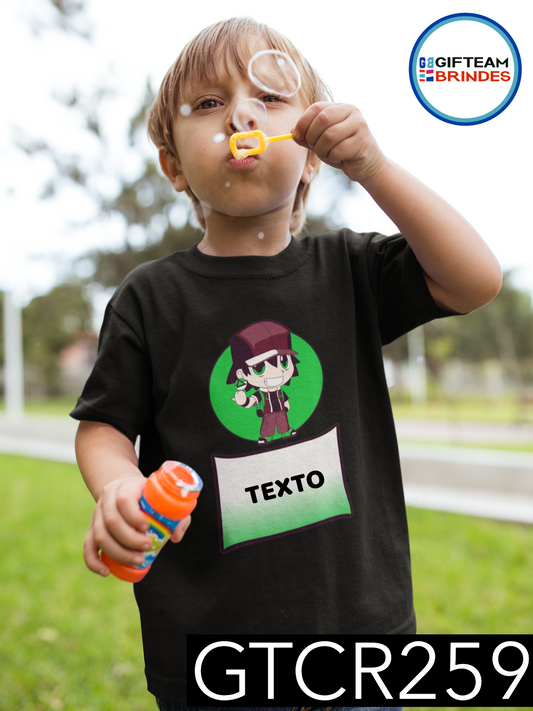 T-SHIRT CRIANÇA ANIMAÇÃO GTCR259