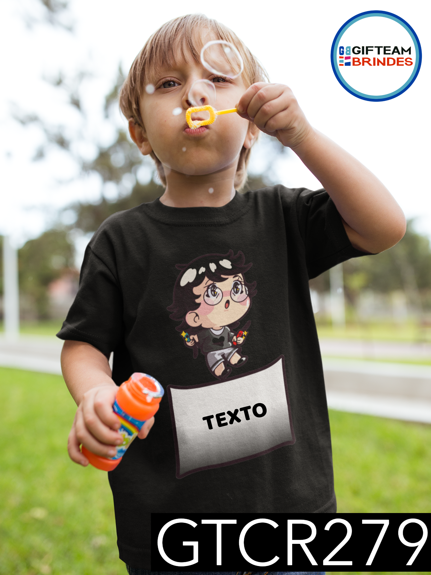 T-SHIRT CRIANÇA ANIMAÇÃO GTCR279