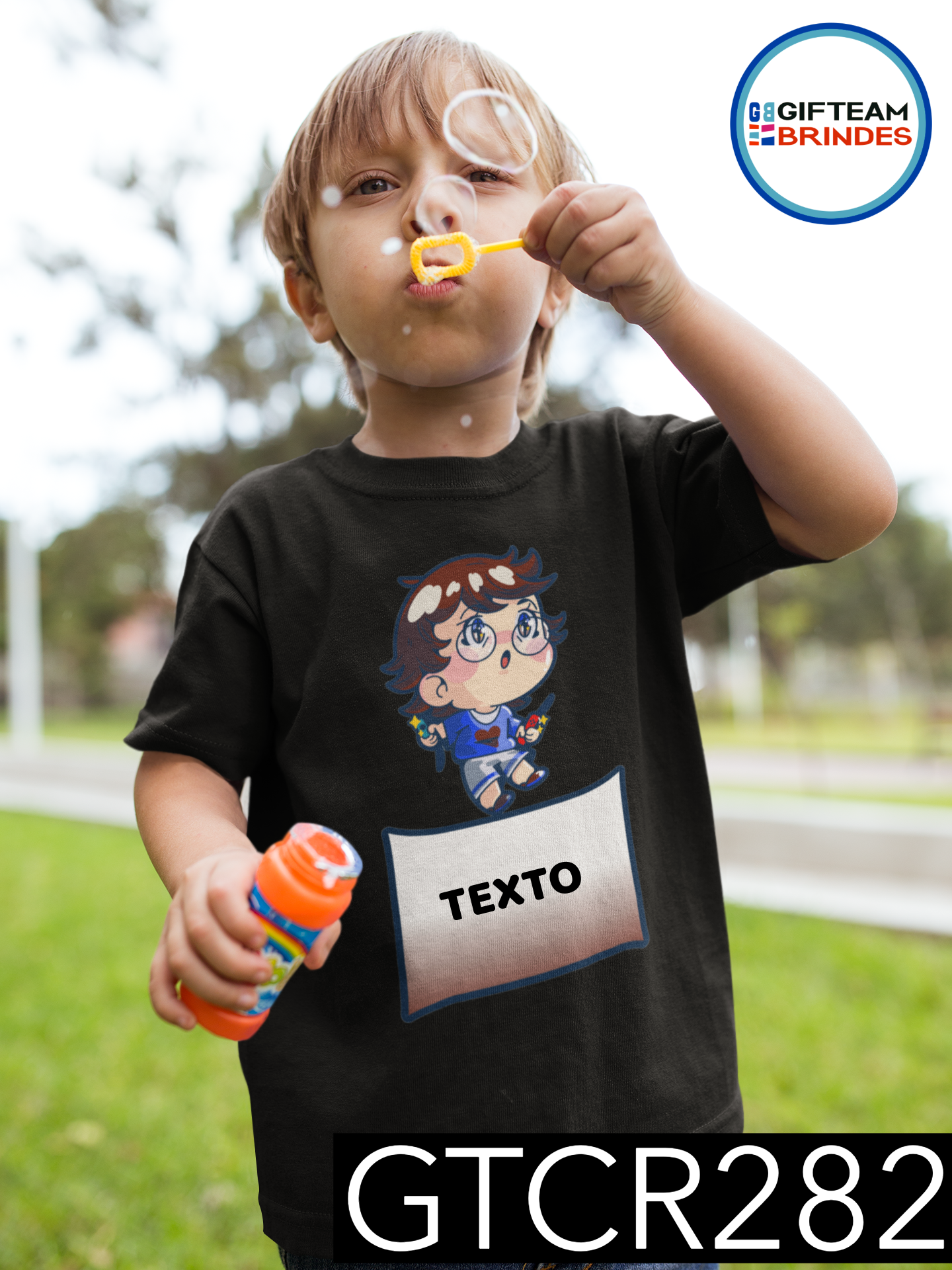 T-SHIRT CRIANÇA ANIMAÇÃO GTCR282