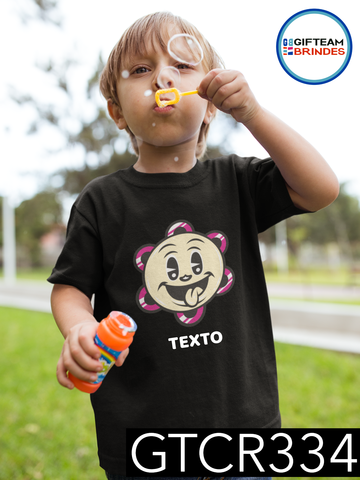 T-SHIRT CRIANÇA ANIMAÇÃO GTCR 334