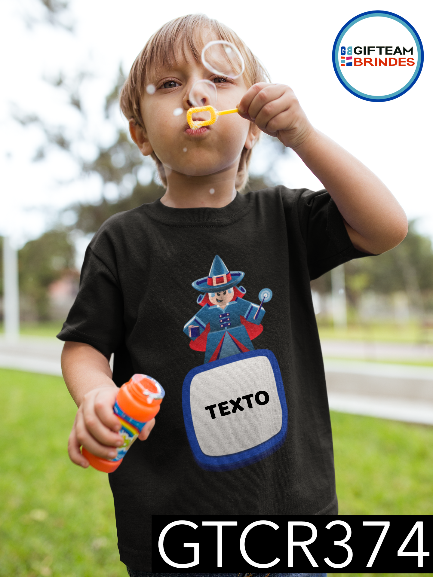 T-SHIRT CRIANÇA ANIMAÇÃO GTCR374