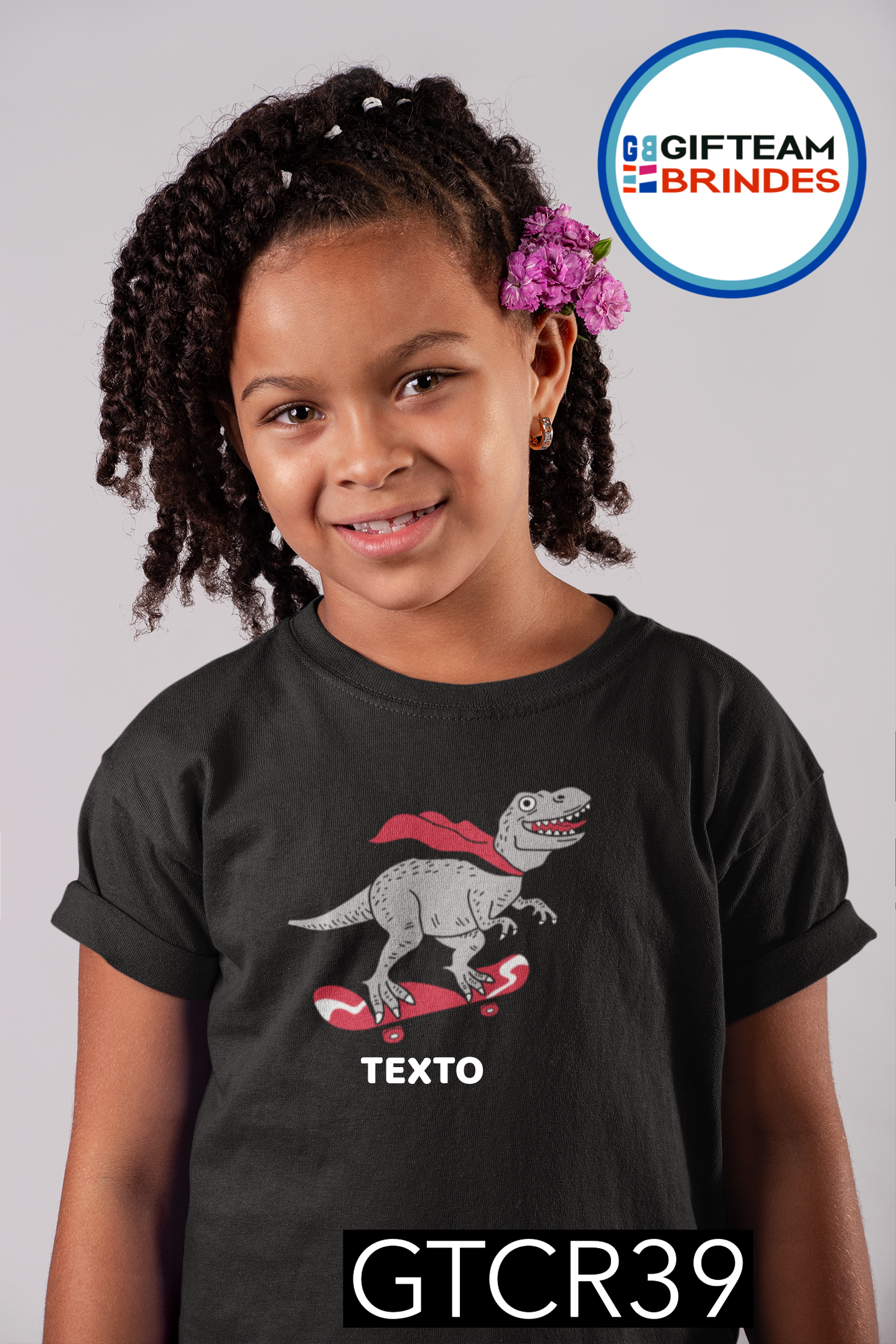 T-SHIRT CRIANÇA DESPORTO GTCR39