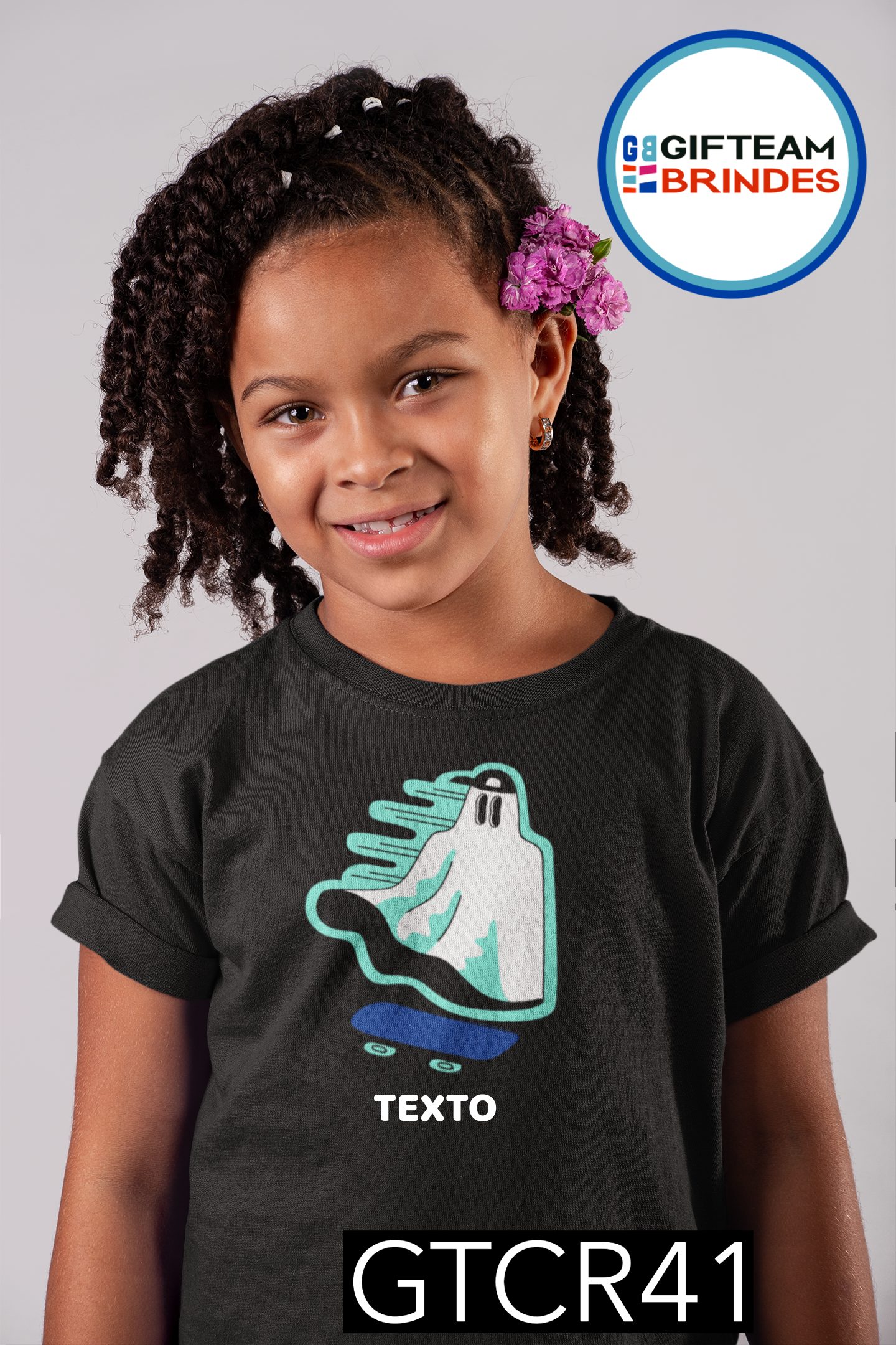 T-SHIRT CRIANÇA DESPORTO GTCR41