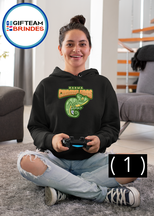 SWEAT SHIRTS CAPUZ SENHORA GAMING CAMALEONS  236