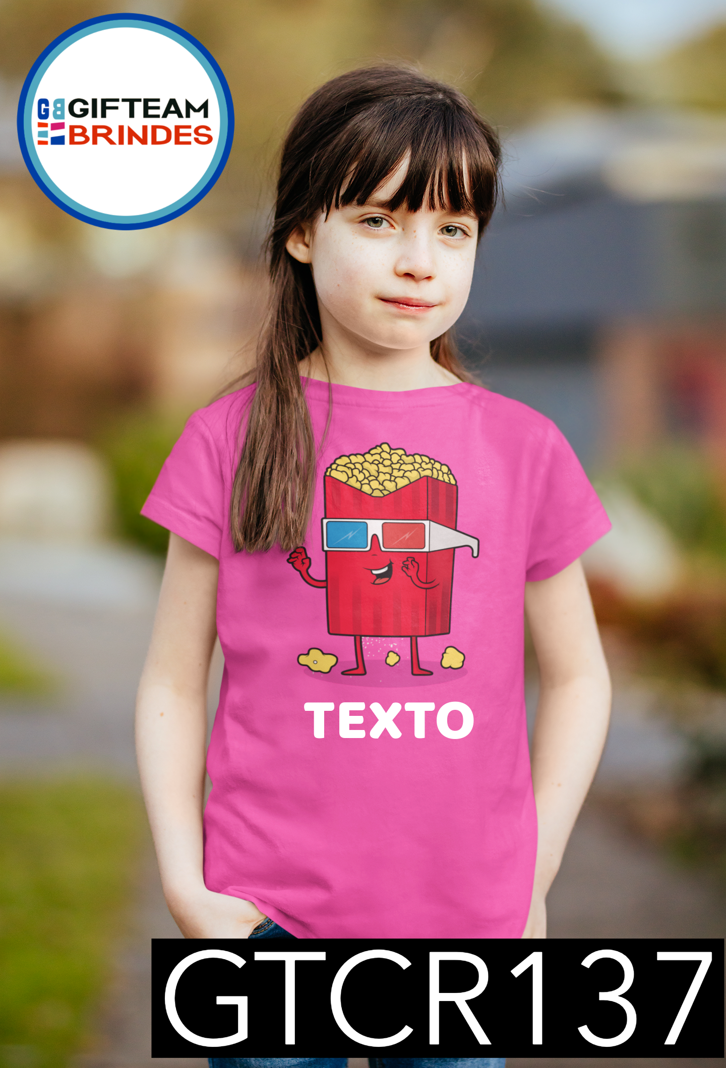 T-SHIRT CRIANÇA  ALIMENTOS GTCR137