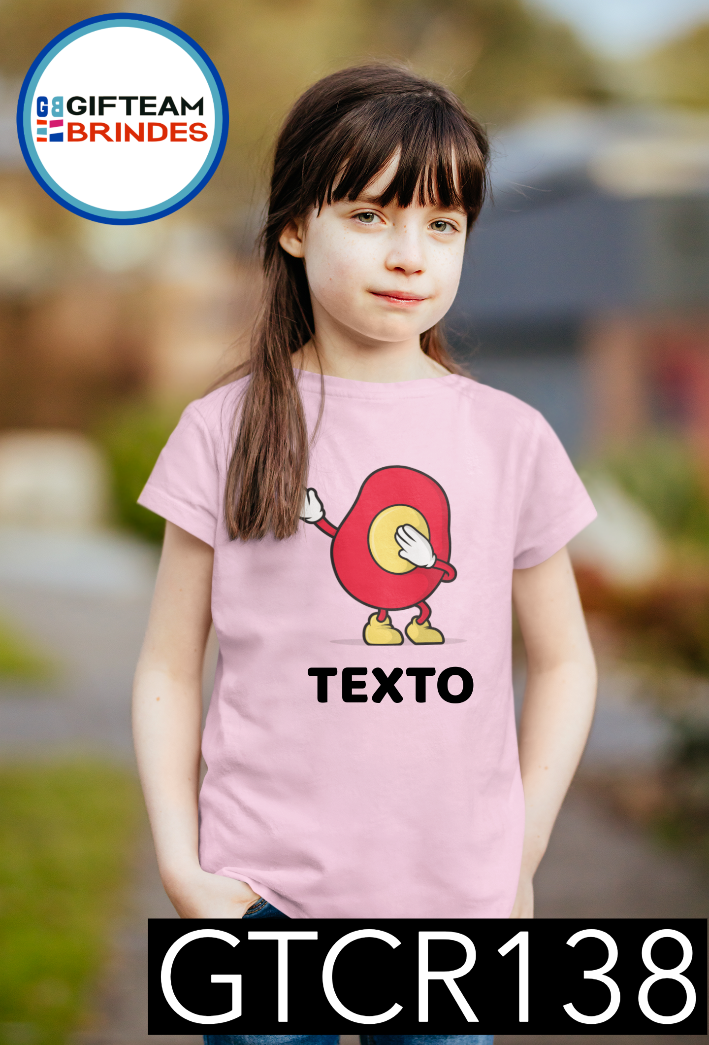 T-SHIRT CRIANÇA ALIMENTOS GTCR138