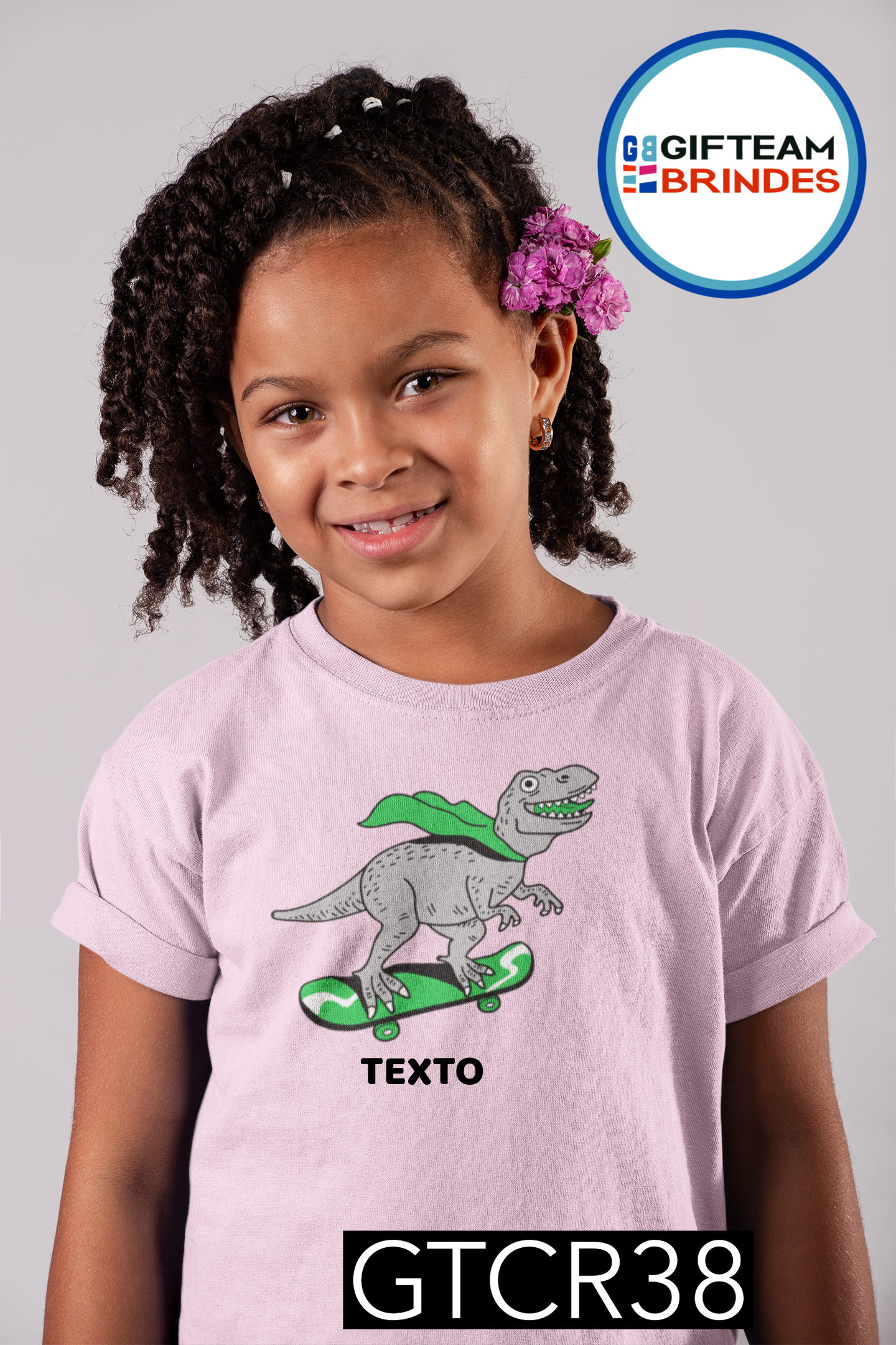 T-SHIRT CRIANÇA DESPORTO GTCR38