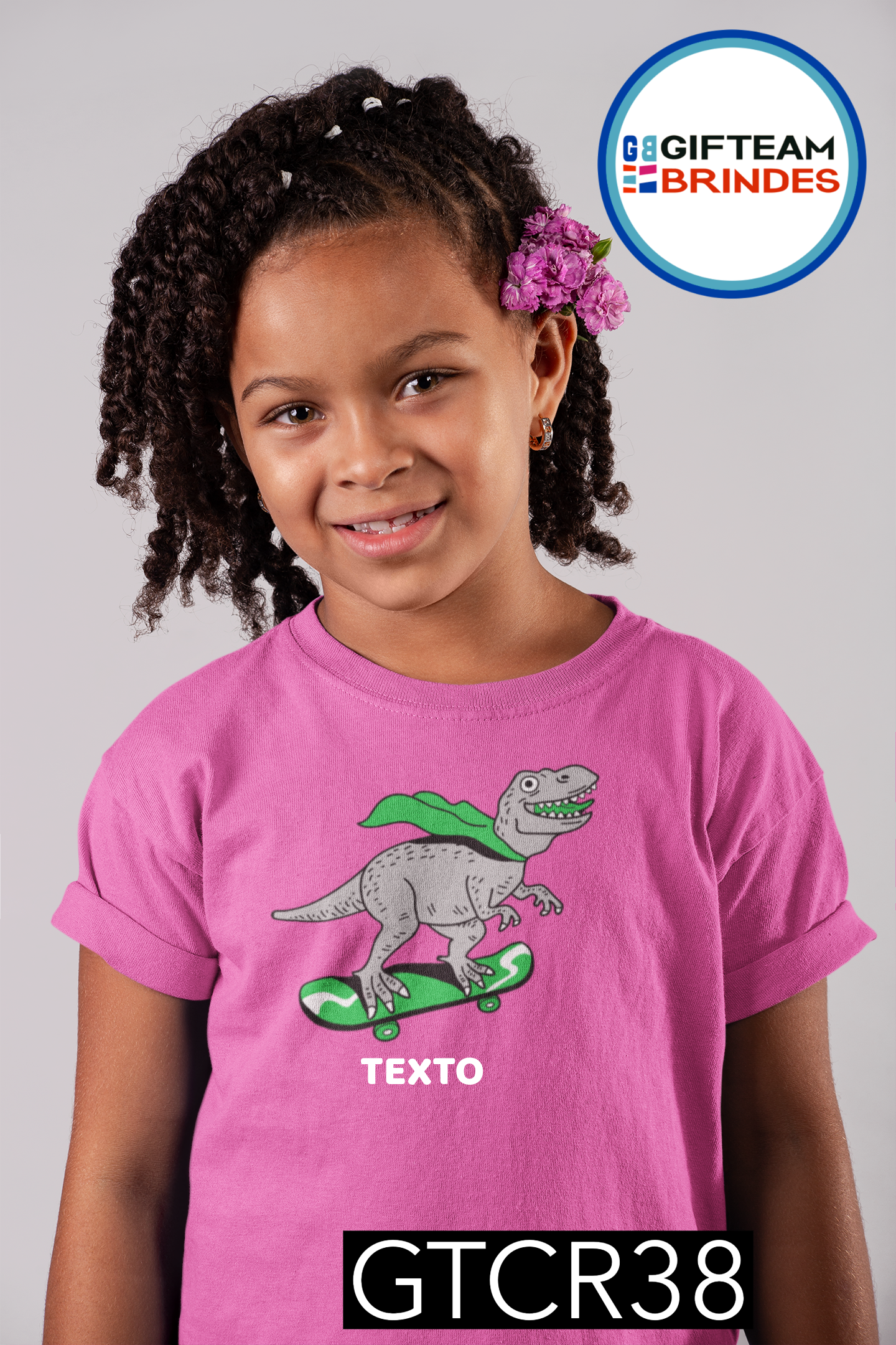 T-SHIRT CRIANÇA DESPORTO GTCR38