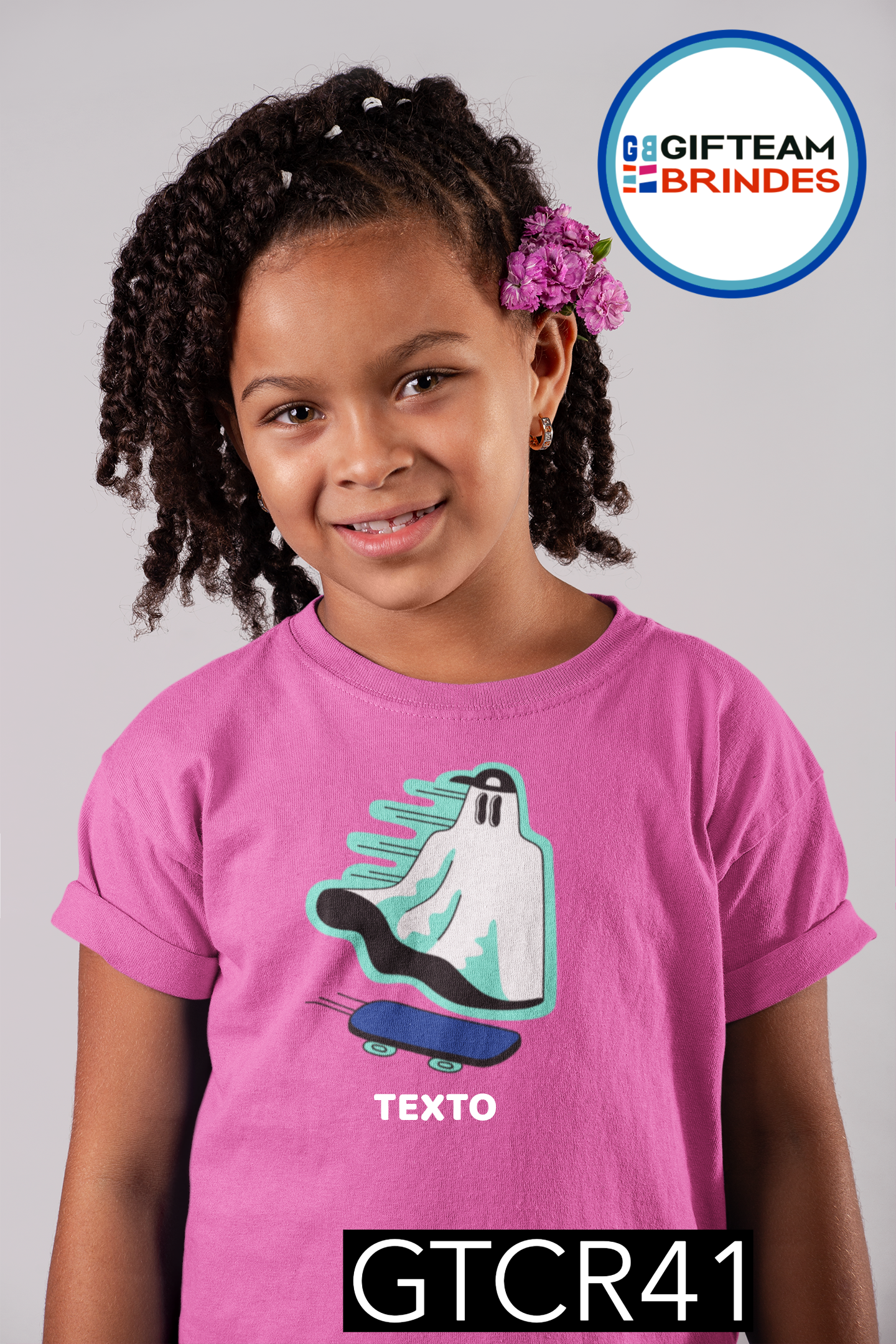 T-SHIRT CRIANÇA DESPORTO GTCR41