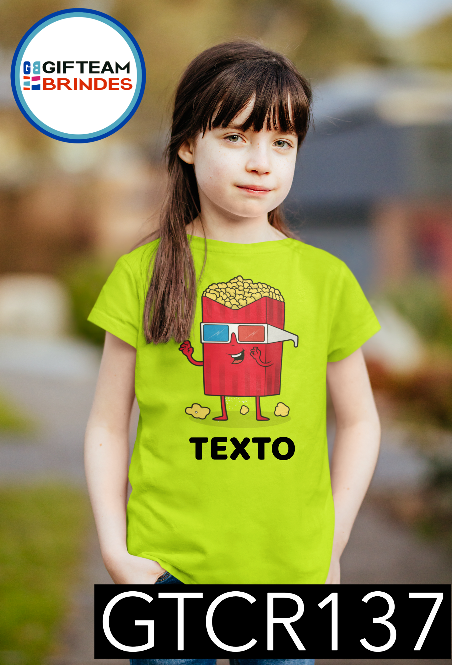 T-SHIRT CRIANÇA  ALIMENTOS GTCR137