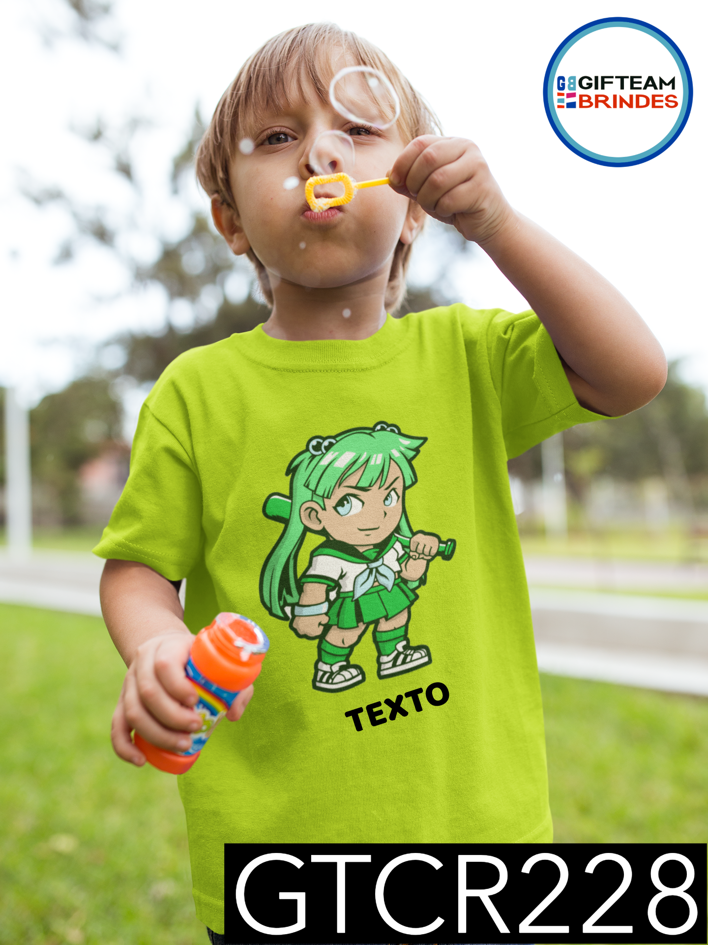 T-SHIRT CRIANÇA ANIMAÇÃO GTCR228