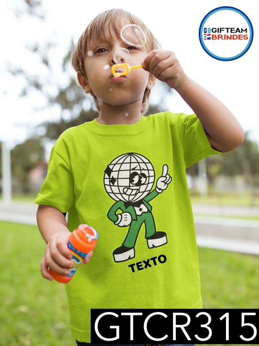 T-SHIRT CRIANÇA ANIMAÇÃO GTCR 315