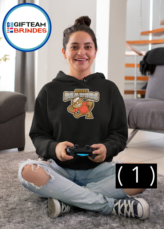 SWEAT SHIRTS CAPUZ SENHORA GAMING BEAVERS 236