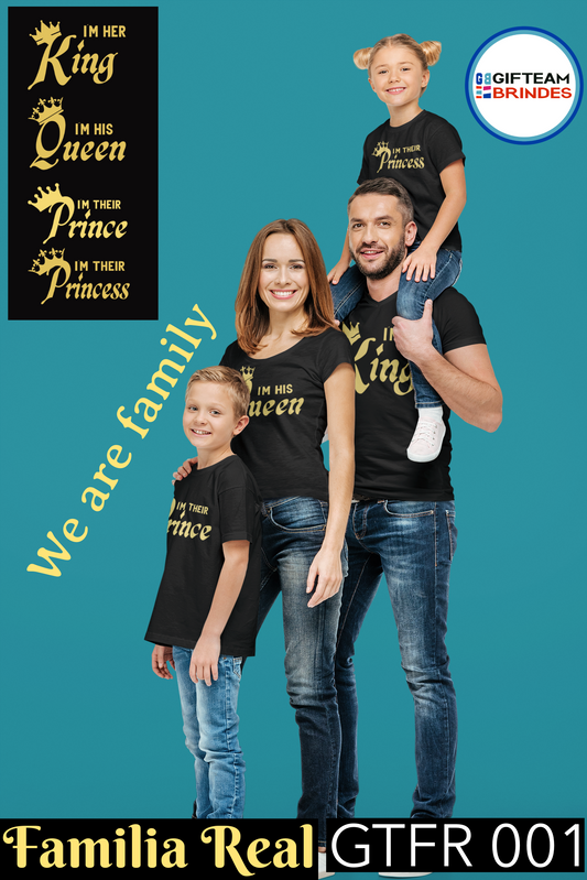 T-SHIRTS FAMILIA REAL GTFR001