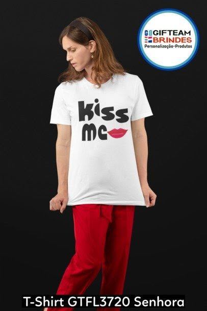 T-SHIRT SENHORA GTFL720 KISS ME