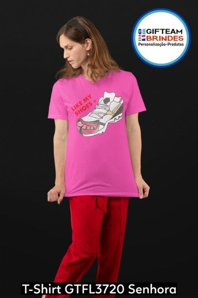 T-SHIRT SENHORA GTFL720 LIKE MY SHOES