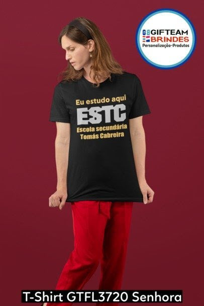 T-SHIRT SENHORA GTFL720 ESTC TOMAS CABREIRA