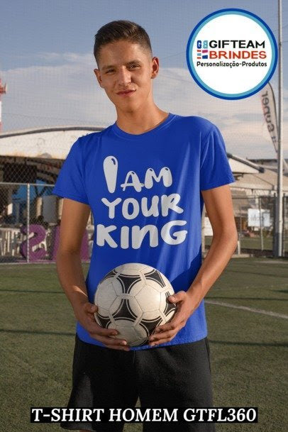 T-SHIRT HOMEM GTFL360 I AM YOUR KING