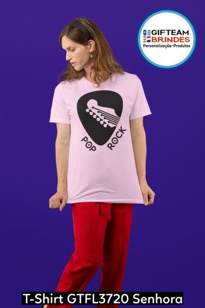 T-SHIRT SENHORA GTFL720 POP ROCK